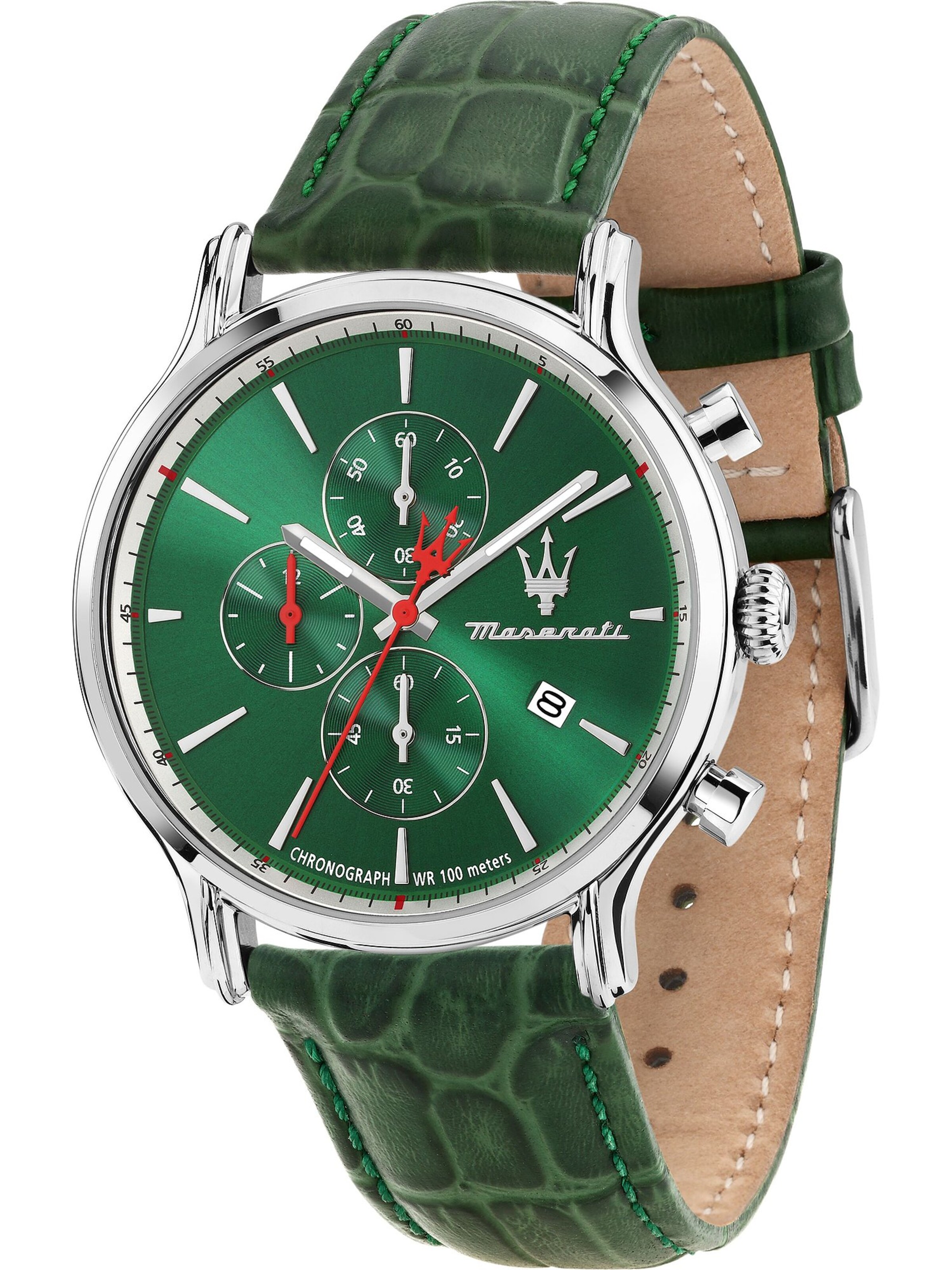 Maserati Analog watch in Green: front
