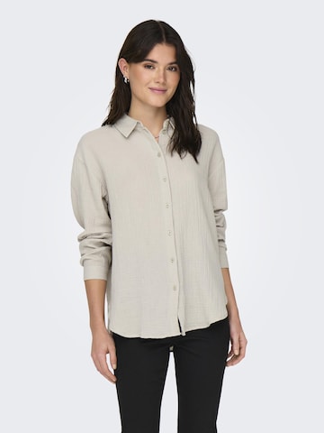 JDY Blouse in Grey: front