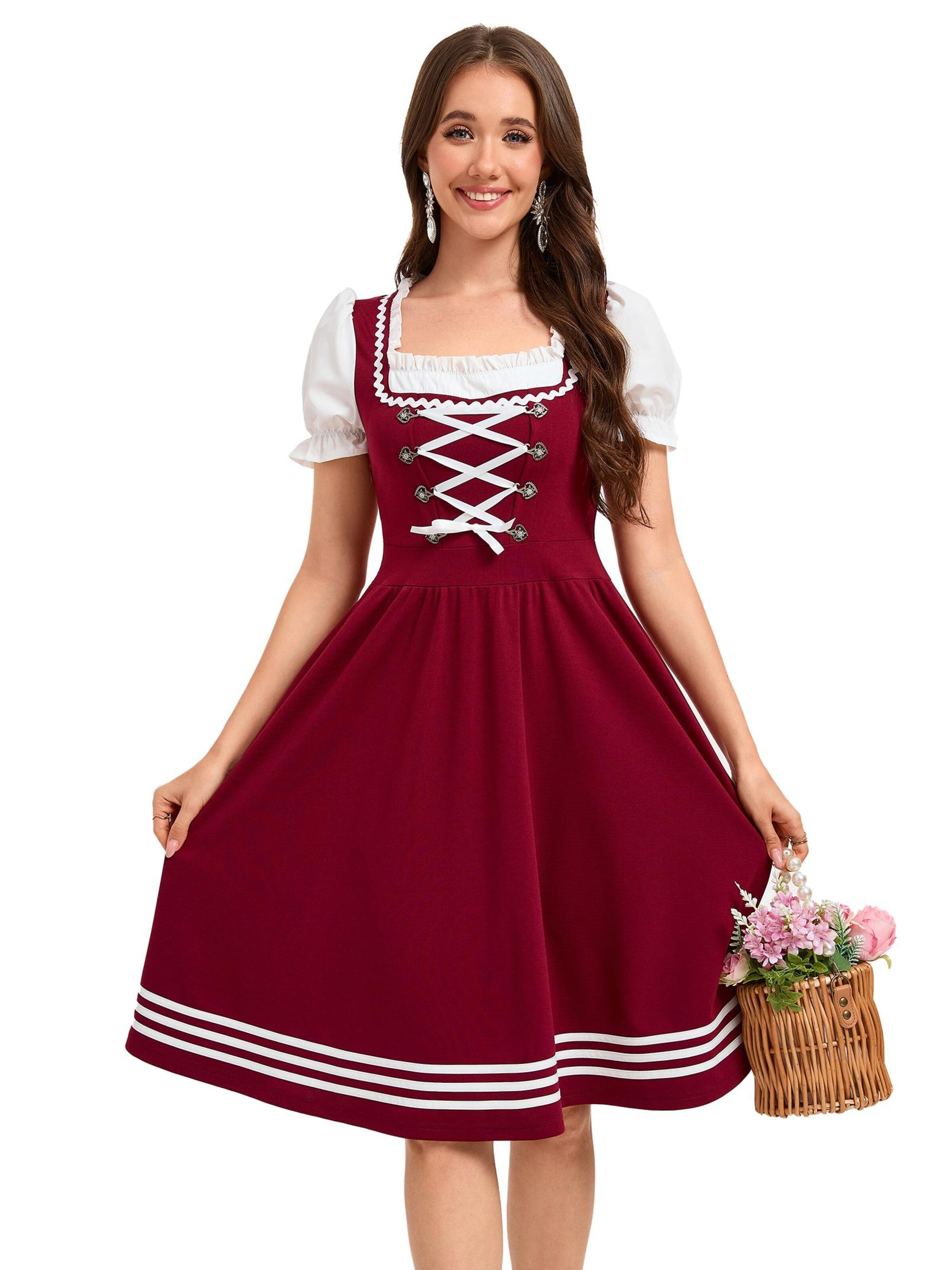 Yesfashion Dirndl‌‌‌‌‌‌‌‌‌‌ in Rot