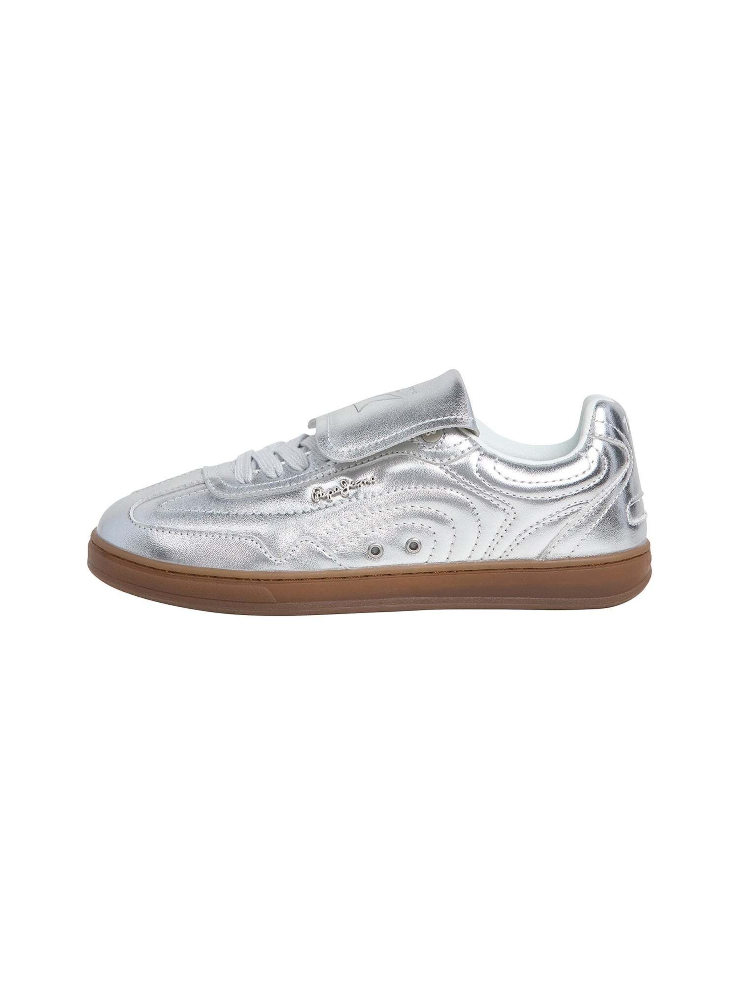 Pepe Jeans Sneakers laag 'Ball W' in 36 in de kleur Zilver, Productweergave
