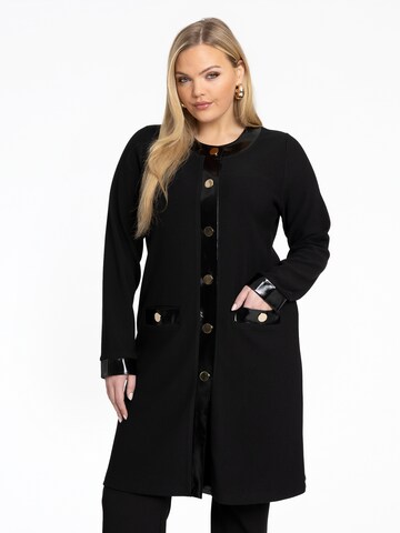 Yoek Strickjacke in Schwarz: predná strana