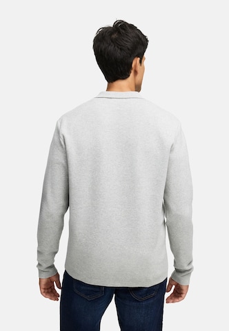 INDICODE JEANS Gebreid vest 'Bellino' in Grijs