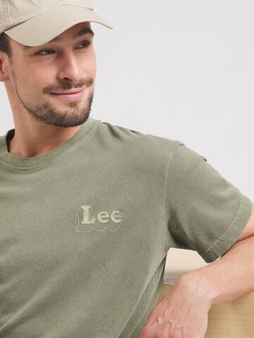 Lee T-Shirt in Grün