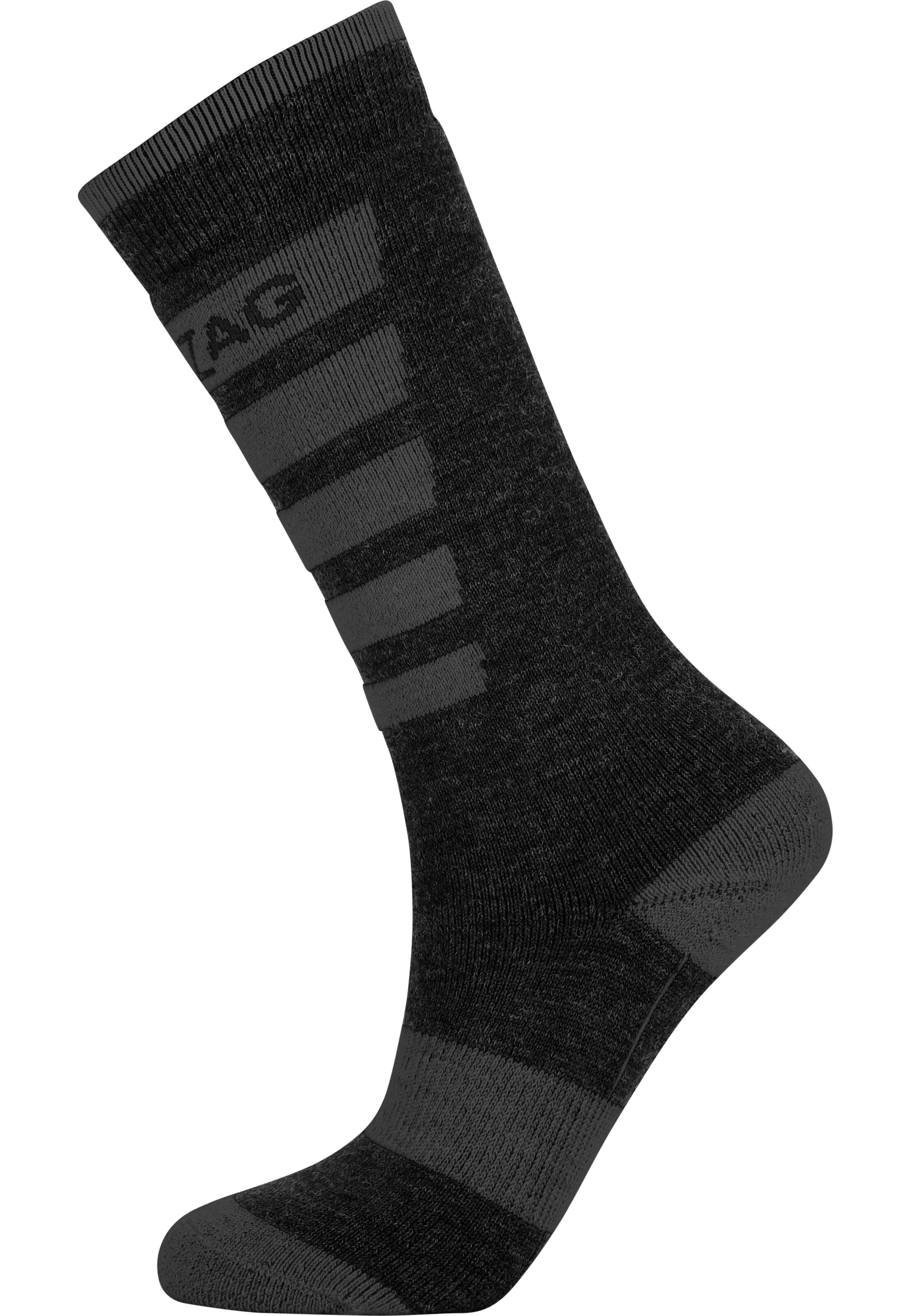 ZigZag Sports socks 'Znow' in Black