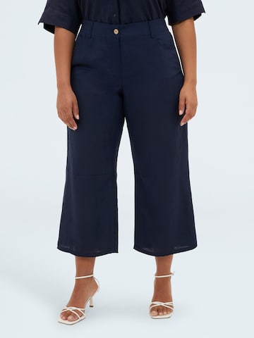 Fiorella Rubino Wide leg Pants in Blue