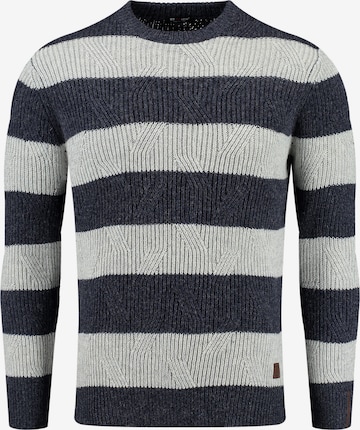 Key Largo Trui 'HARRY' in Bruin: voorkant