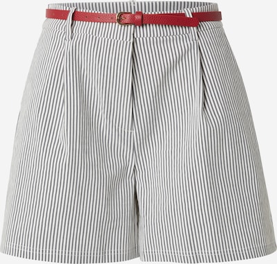 Guido Maria Kretschmer Women Hlače s naborima 'Falda' u morsko plava / bijela, Pregled proizvoda