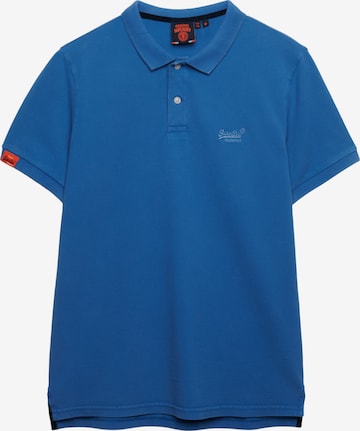 Superdry & Co Shirt 'Vintage Destroy' in Blauw: voorkant