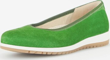 Ballerina di GABOR in verde: frontale