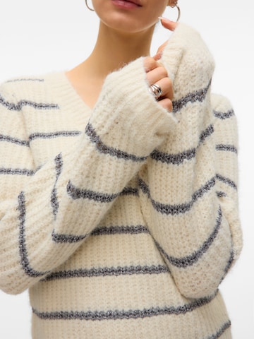 VERO MODA Pullover 'VMAWESOME' in Beige