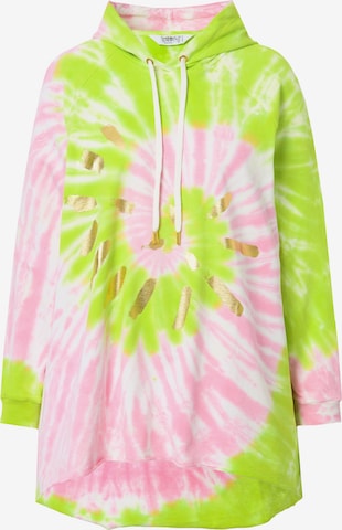 Sweat-shirt Angel of Style en vert : devant