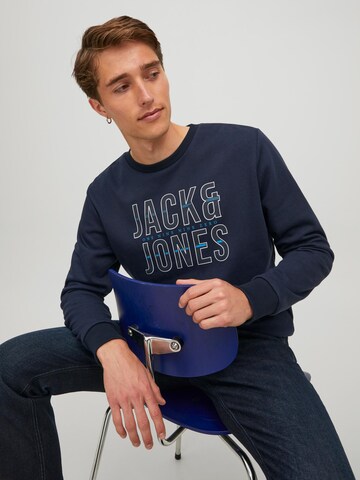 JACK & JONES Sweatshirt 'Xilo' in Blue