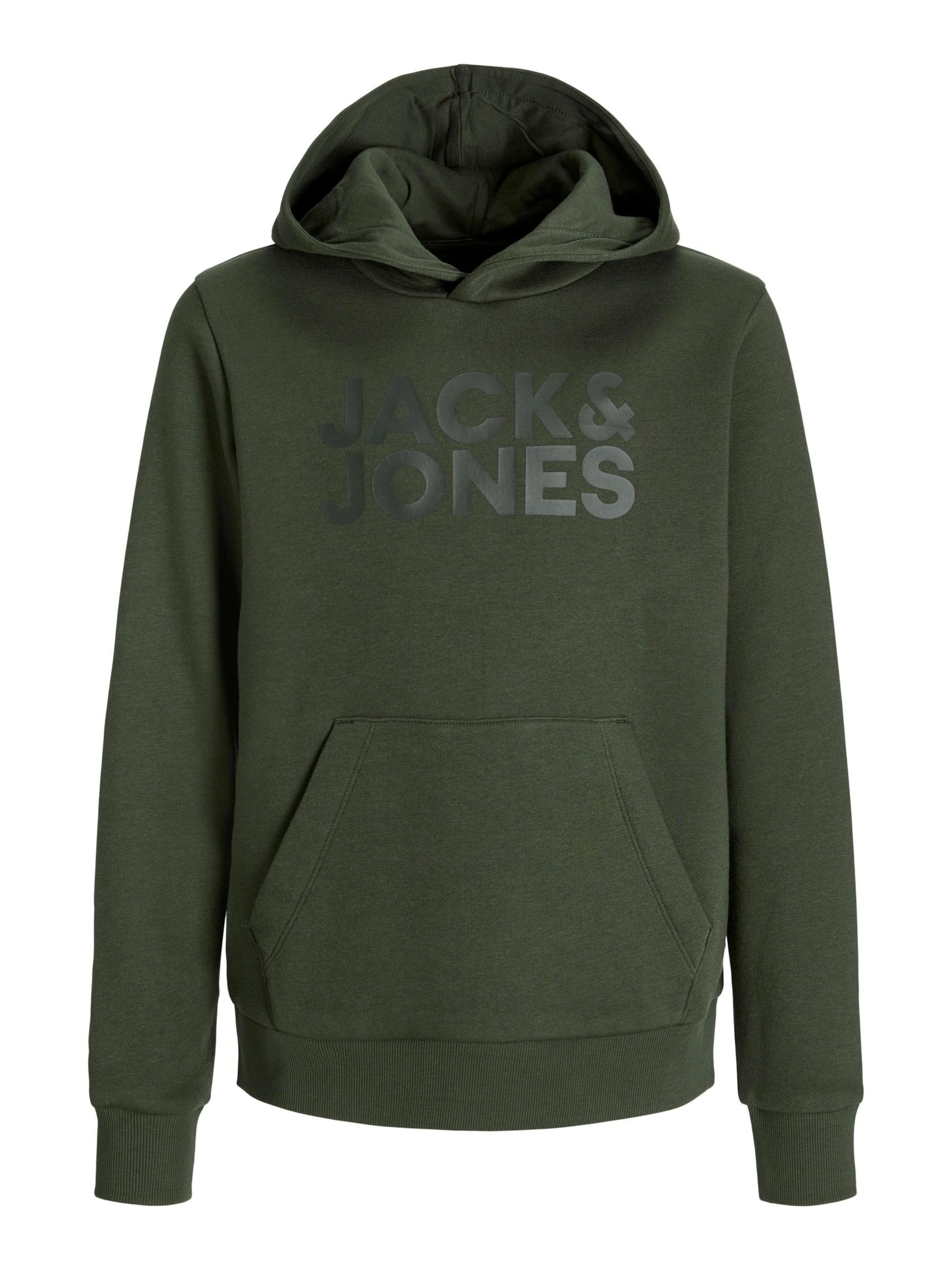 Jack & Jones Junior Свитшот в Зеленый: спереди