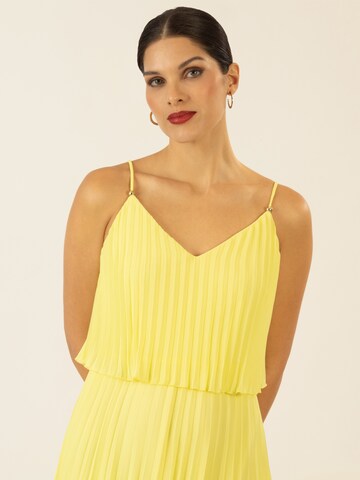 APART Cocktailkleid in Gelb