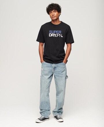 Superdry T-Shirt in Schwarz: Vorderseite
