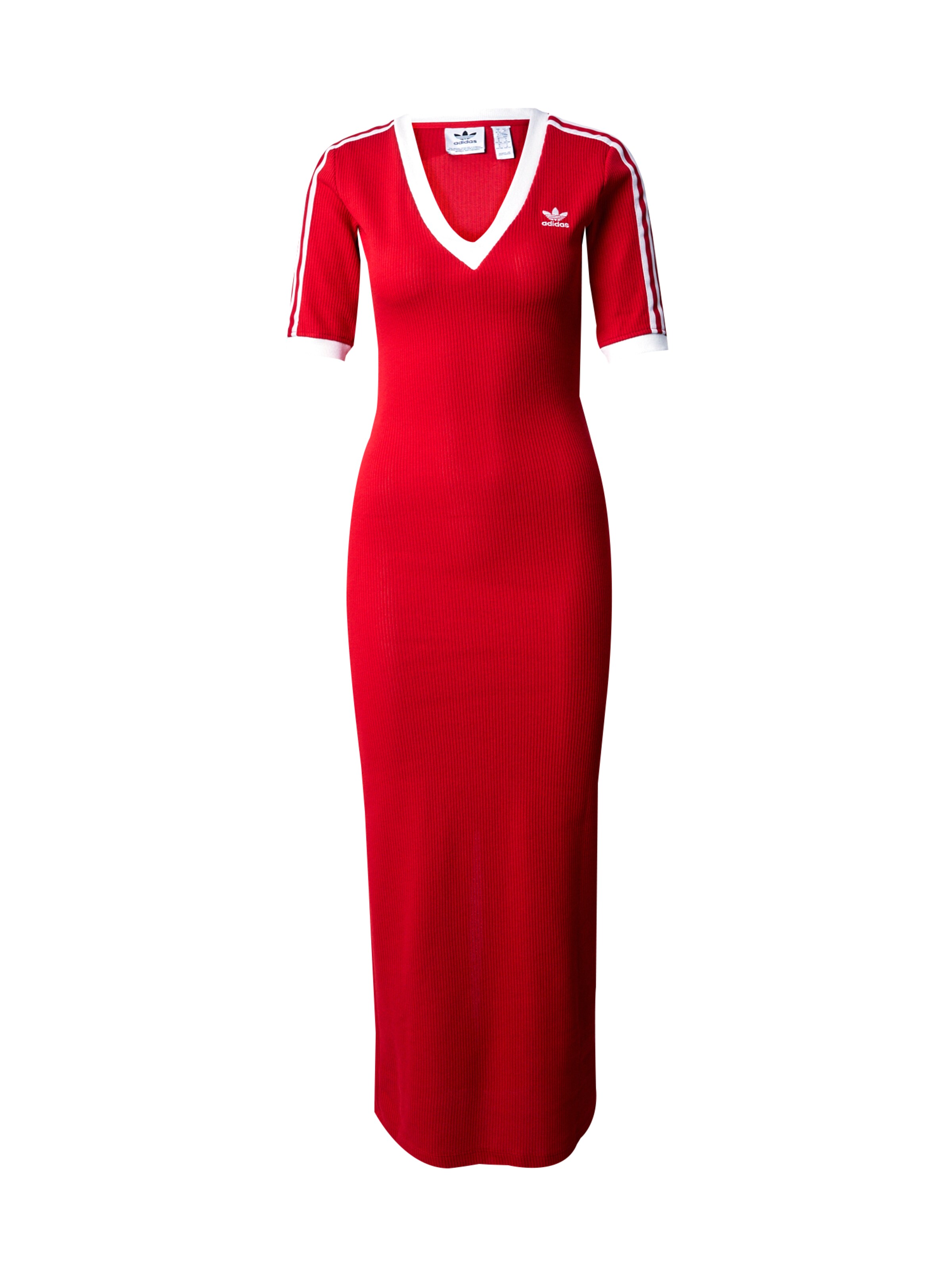 Robe 'Adicolor' ADIDAS ORIGINALS en rouge : devant