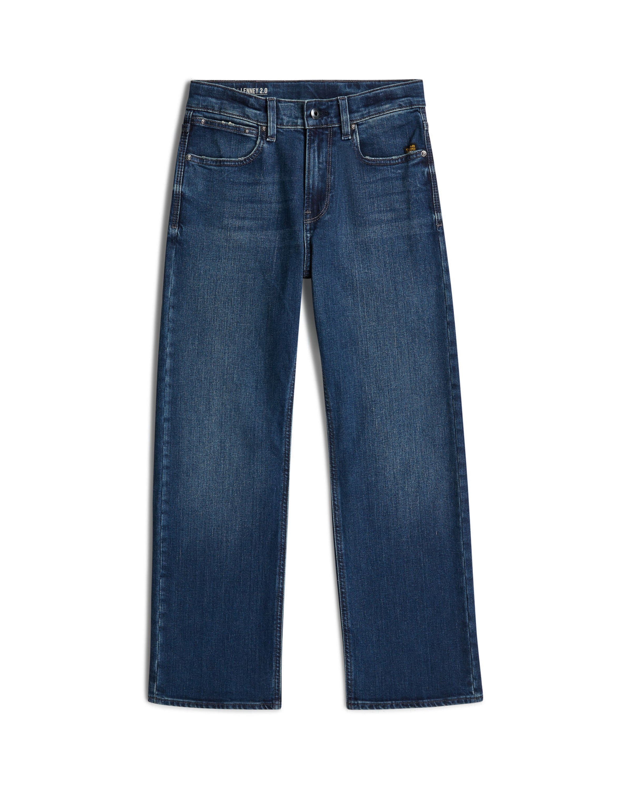 G-STAR Regular Jeans 'Boys Lenney Bootcut 2.0 Jeans' in Blauw: voorkant