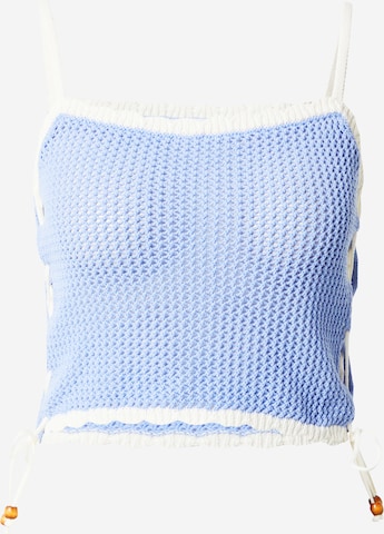 Tops en tricot 'Tan' florence by mills exclusive for ABOUT YOU en bleu : devant