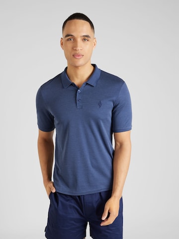 SKECHERS Functioneel shirt in Blauw: voorkant