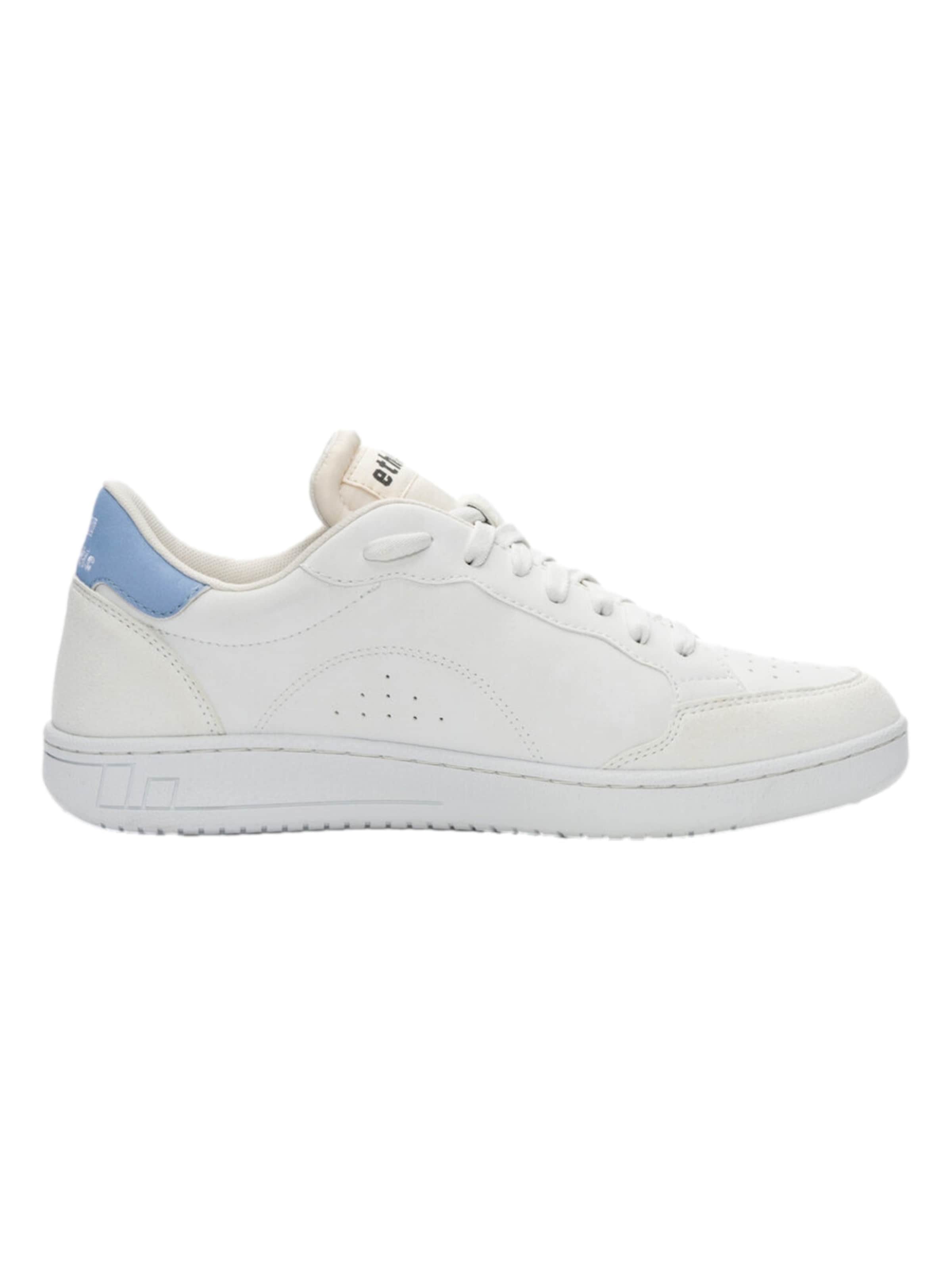 Ethletic Platform trainers 'Jesse' in White: front