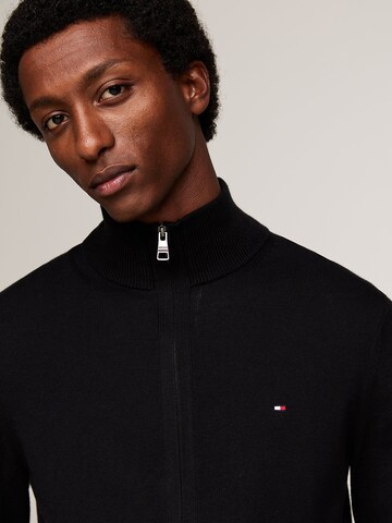 Vestes en maille TOMMY HILFIGER en noir