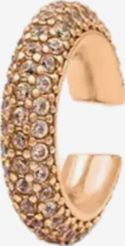 YParis Korvakoru 'Ear cuff rond argentée avec zircons ALF S / RG' värissä kulta: etupuoli