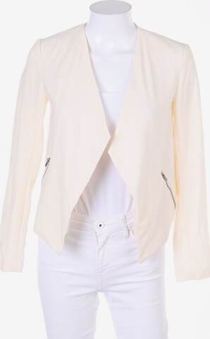 H&M Blazer in XXS in Beige: front