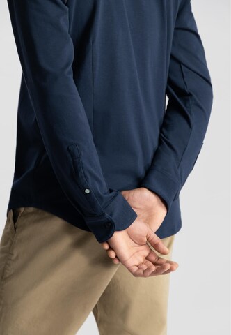 Dstrezzed Regular fit Button Up Shirt 'The Bo' in Blue