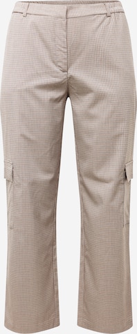 Regular Pantalon cargo 'JOSS' ONLY Carmakoma en beige : devant