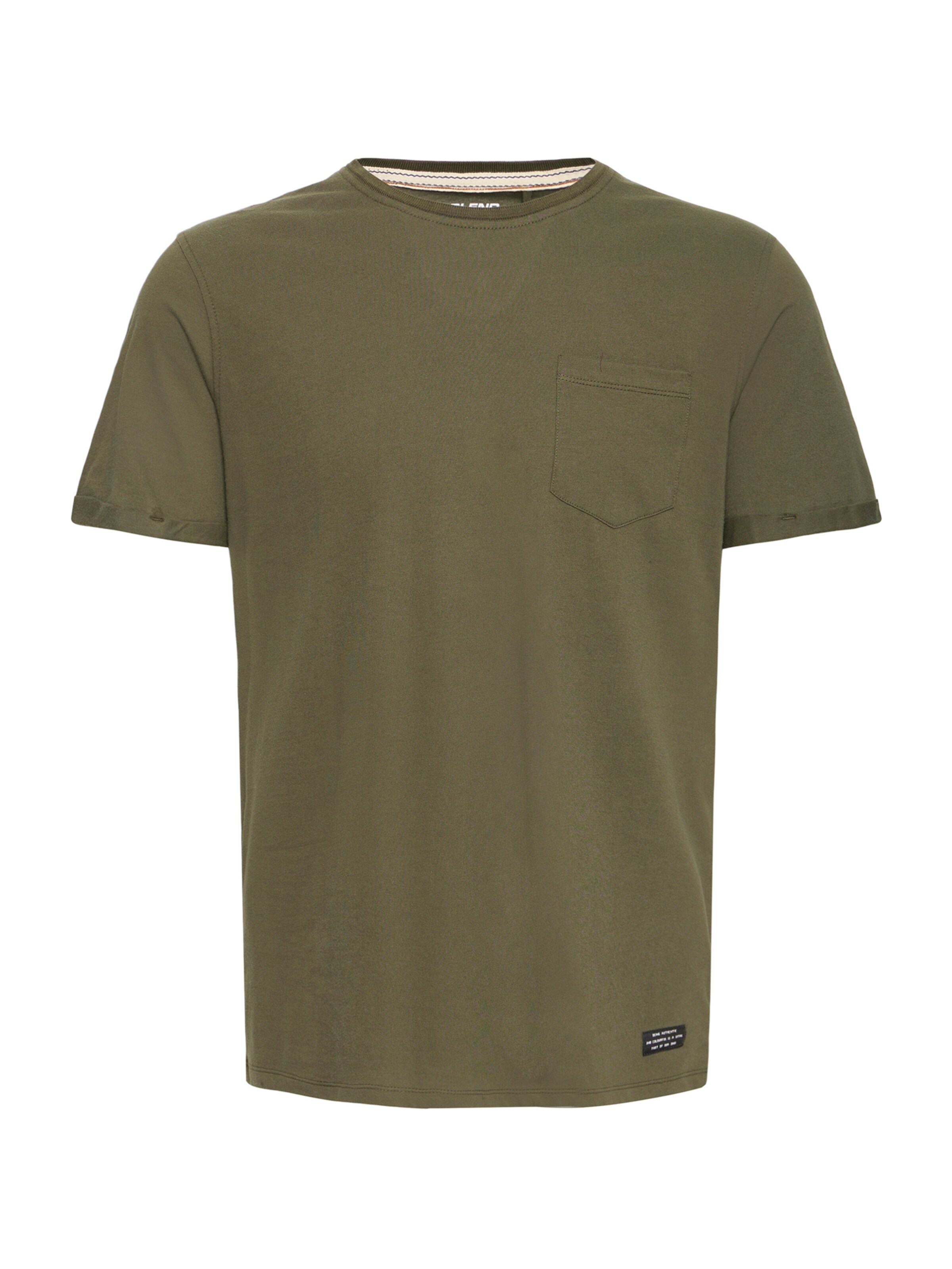 BLEND T-Shirt 'Nasir' in Grün: Vorderseite