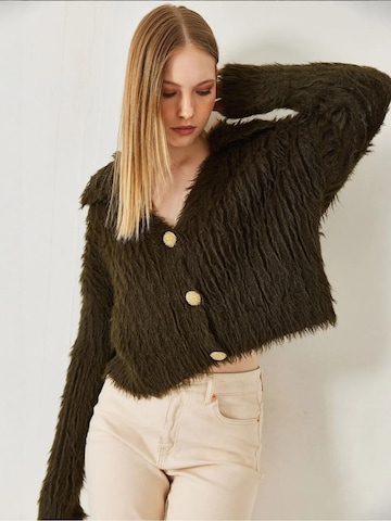 Bianco Lucci - Casaco de malha em verde