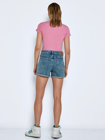 Noisy may Slimfit Shorts 'Katy' in Blau