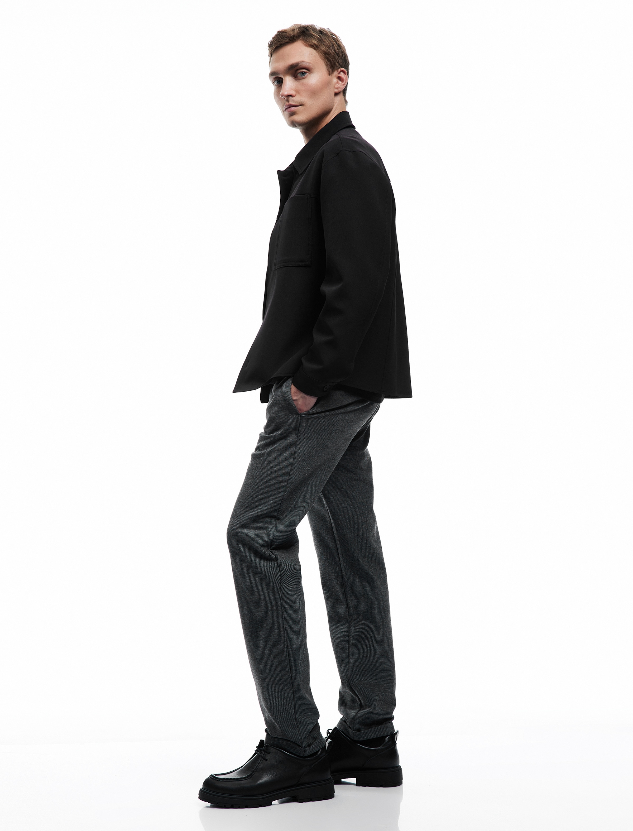 Koton Regular Trousers in Grey