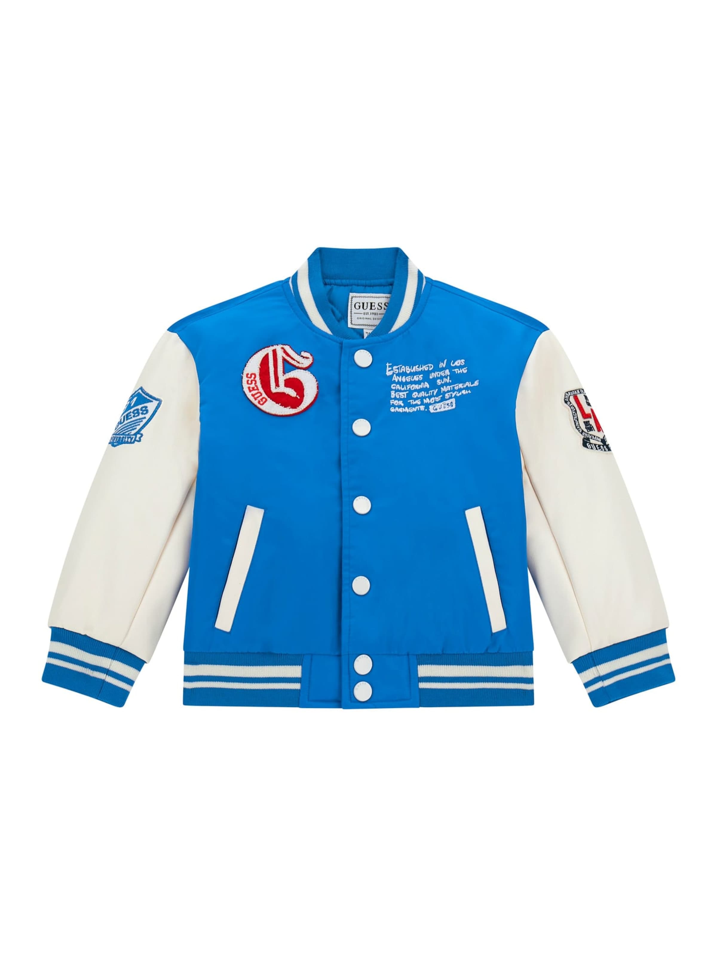 GUESS Between Season Jacket in Blue ABOUT YOU