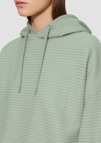 Sweat-shirt QS en vert