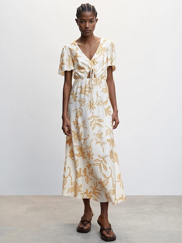 MANGO Summer Dress 'MAX' in Beige