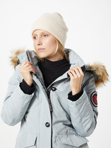 Parka invernale 'Everest' di Superdry in grigio