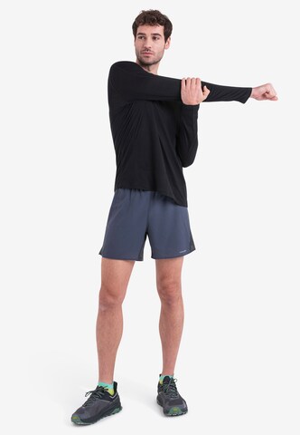 ICEBREAKER Performance shirt 'ZoneKnit Energy Wind' in Black