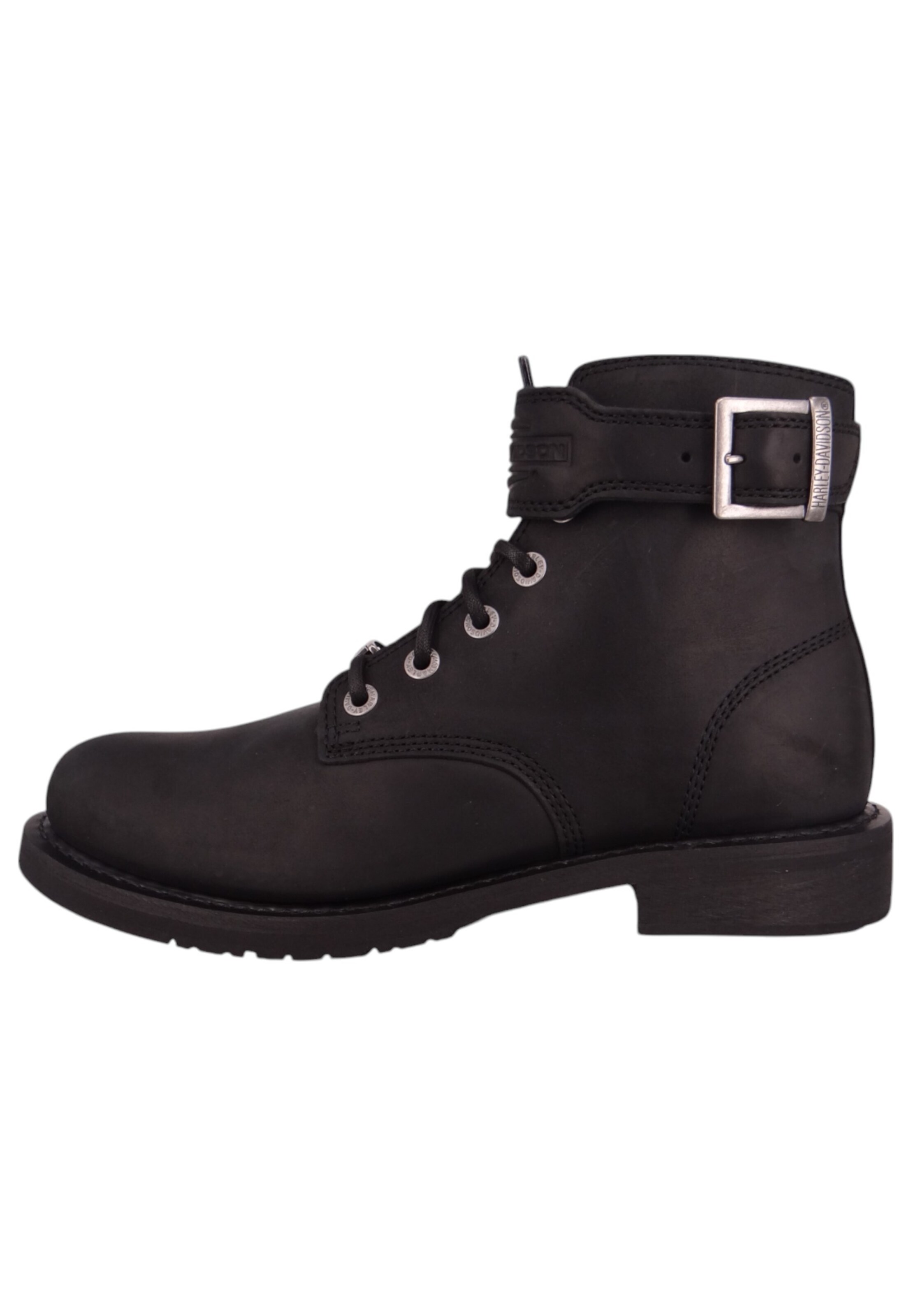 Bottines à lacets Harley Davidson en noir