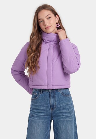 MYMO - Chaqueta de entretiempo en lila: frente