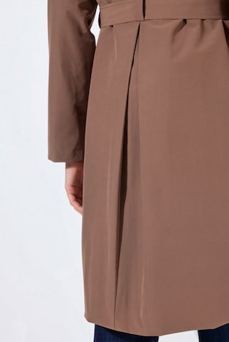 Ulla Popken Between-seasons coat in Brown