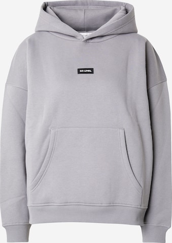 OH APRIL Collegepaita 'Boyfriend' värissä harmaa: etupuoli