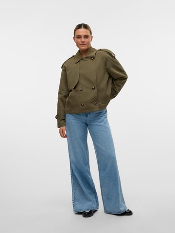 VERO MODA Between-Seasons Coat 'VMChloe' in Green