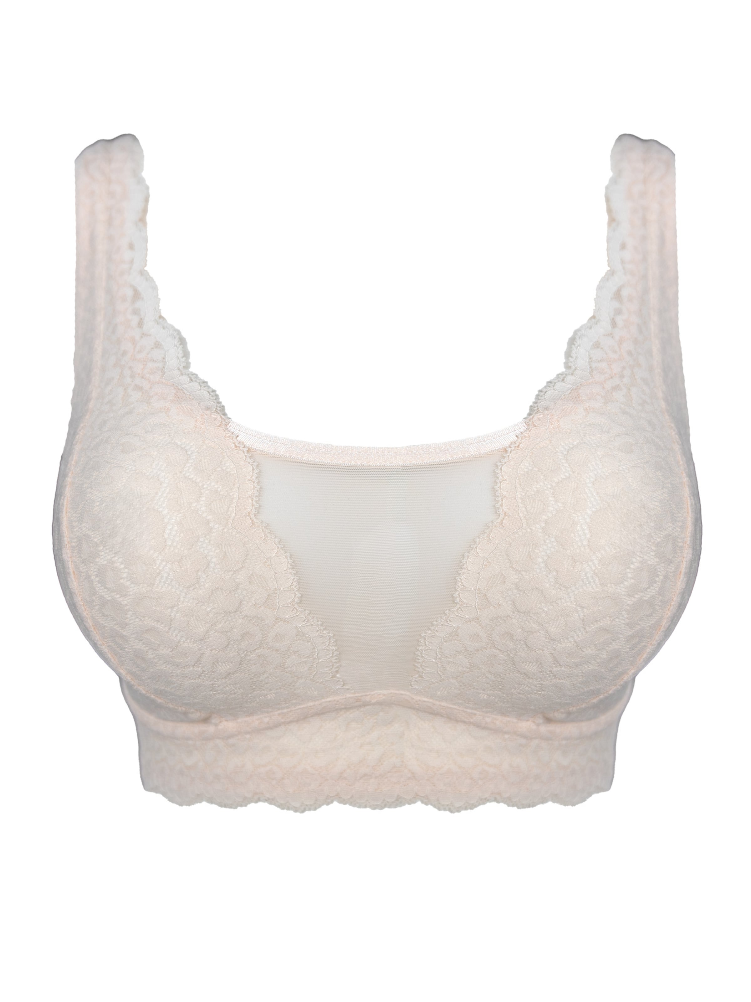 SugarShape Bra 'Elva' in White: front
