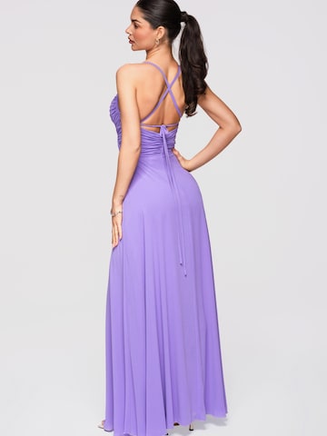 Robe de soirée Ombre en violet