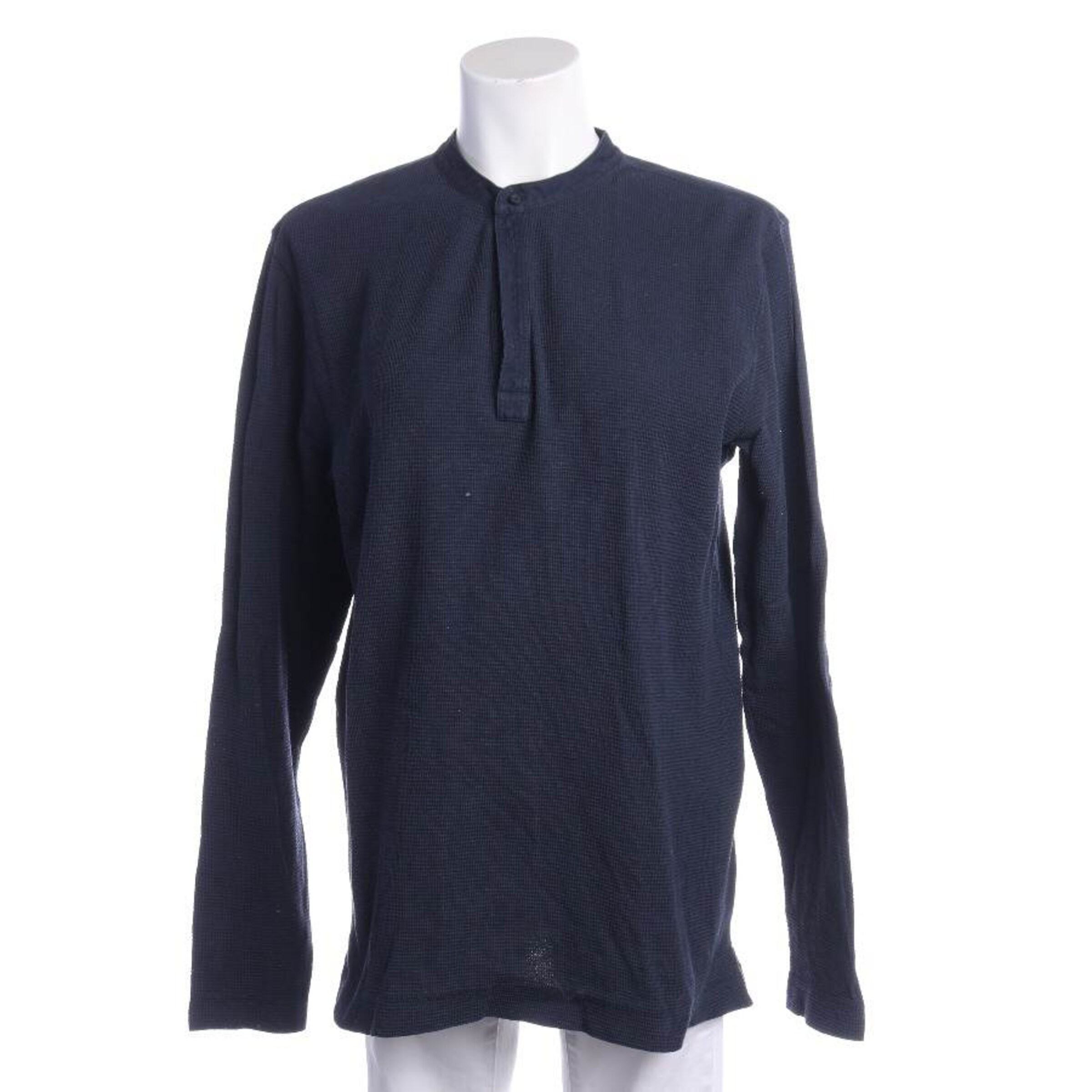 DRYKORN Shirt langarm L in Blau: Vorderseite