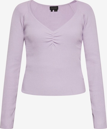 NAEMI Shirt in Purple: front
