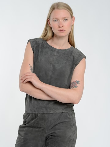 T-shirt JAGGER & EVANS en gris : devant