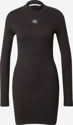 Calvin Klein Jeans Dress in Black: front