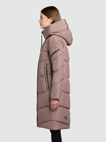 khujo Mantel 'Jange' in Braun